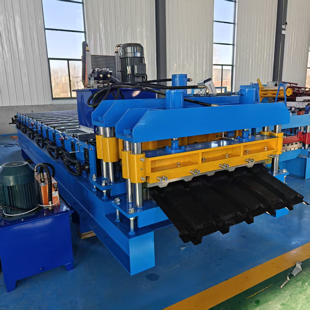 Glazed Tile Roofing Sheet Making Machine