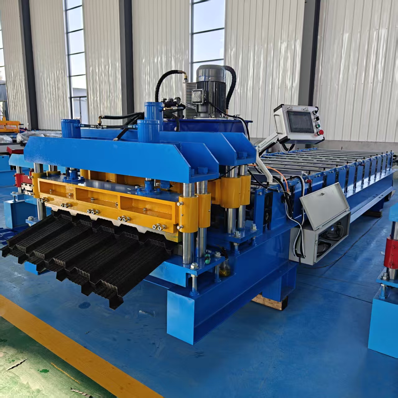 Glazed Tile Roofing Sheet Making Machine