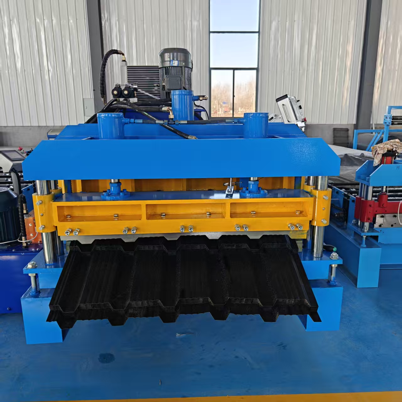Glazed Tile Roofing Sheet Making Machine