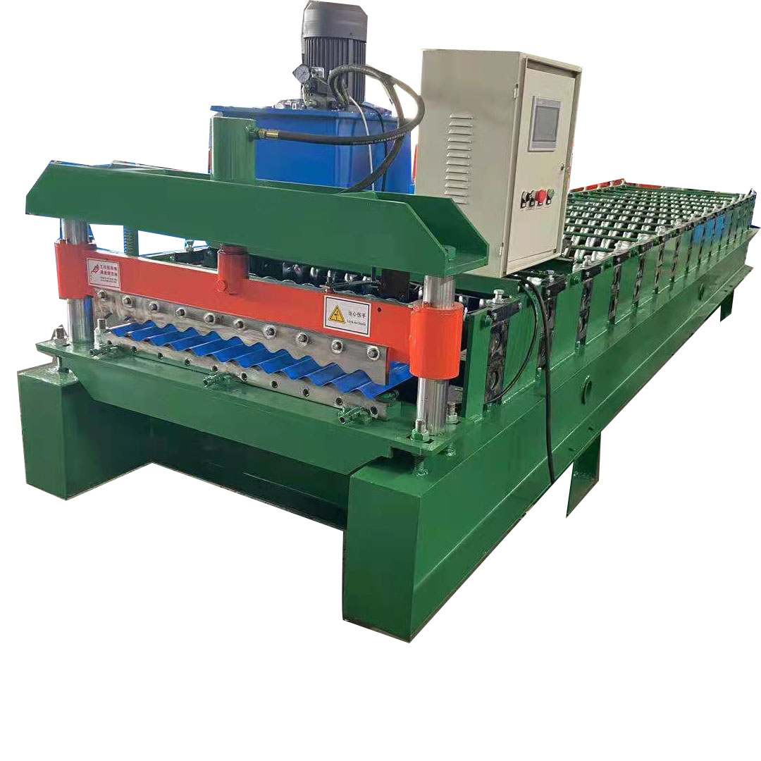 Corrugated Roofing Sheet Roll Forming Machine